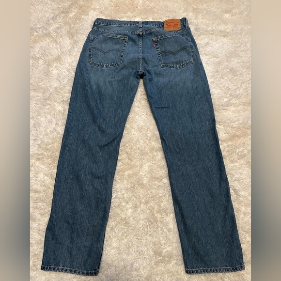 LEVI'S 559 Regular Fit Straight Leg Medium Wash Mens Denim Jean Sz. 36x34 - Picture 2 of 7